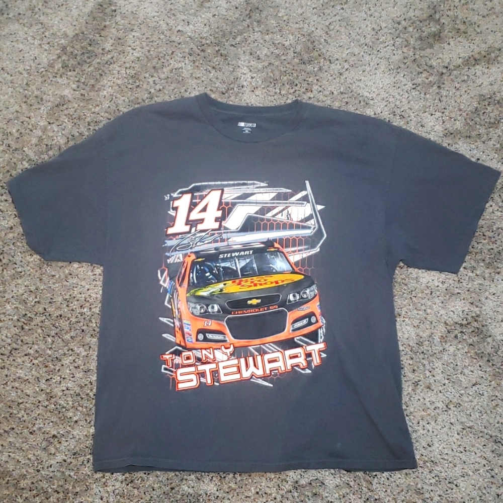 NASCAR Racing Tony Stewart Vintage #14 Size XXL